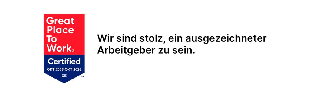 Zertifizierter Arbeitgeber
